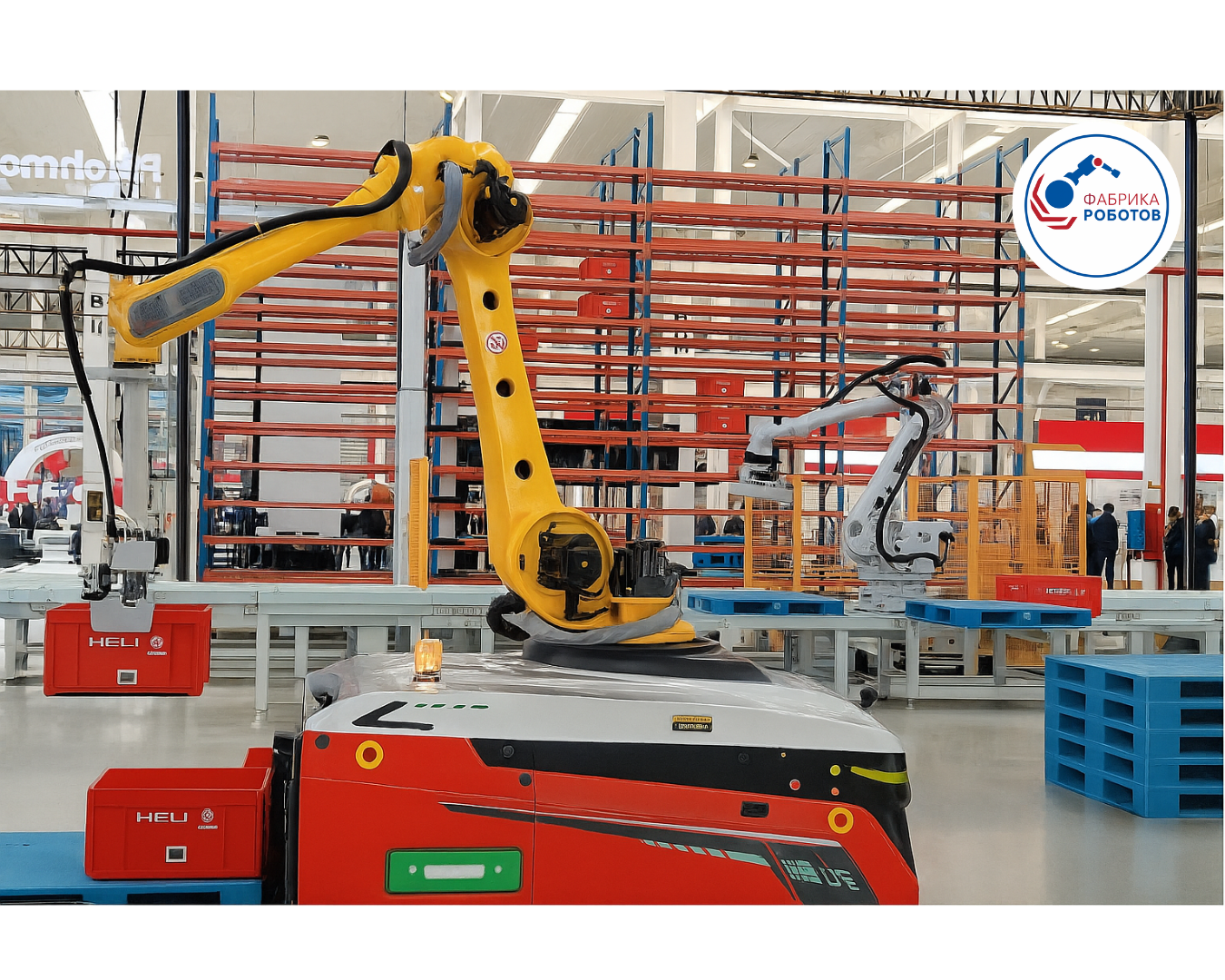 Кейc | «Умный захват» в движении: как PEITIAN ROBOT помог лидеру рынка погрузчиков ускорить производство